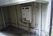 ガス給湯器交換工事　大阪府堺市　GT-2450SAWX-2BL-set - Before