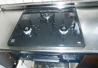 ビルトインガスコンロ交換工事　埼玉県和光市　N3GN2RSQ1(L/R)