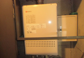 ガス給湯器交換工事　東京都目黒区　GT-1651SAWX-FFA BL