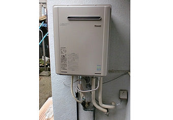 ガス給湯器交換工事　大阪府柏原市　RUF-E2401SAW(A)-set