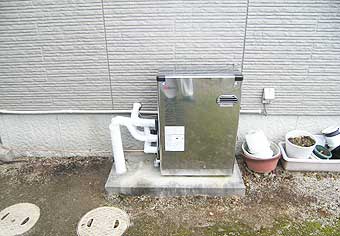 石油給湯器交換工事　福岡県みやま市　OTQ-4704AYS