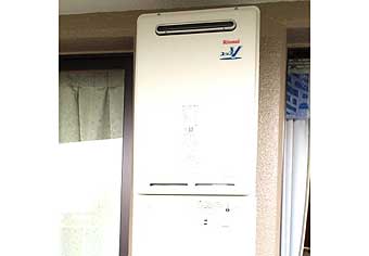 ガス給湯器交換工事　兵庫県神戸市　RUJ-V1611W(A)-set - After