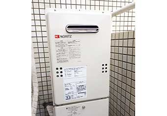 ガス給湯器交換工事　神奈川県横浜市　GQ-1639WS-set
