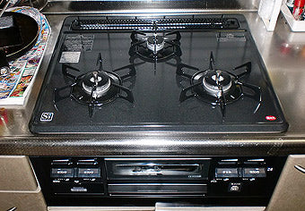 ビルトインコンロ交換工事　兵庫県芦屋市　C3GK2RSQ1R