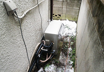 ガス給湯器交換工事　東京都三鷹市　RUF-E1611SAG(A)