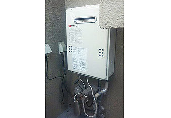 ガス給湯器交換工事　大阪府堺市　GQ-1639WS