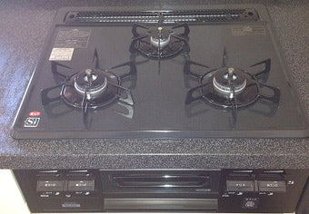 ビルトインガスコンロ交換工事　兵庫県芦屋市　C3GK2RSQ1L