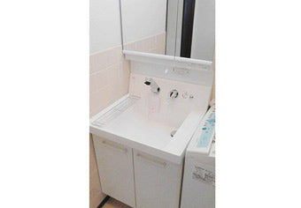 洗面化粧台交換工事　京都府城陽市　AR1N-605SY+MAR-602TXU