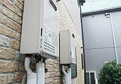 ガス給湯器交換工事　東京都日野市　GQ-2039WS - Before