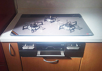 ビルトインガスコンロ交換工事　群馬県富岡市　RS71W11G14R-S(L/R) - After