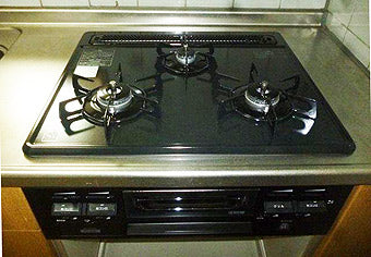 ビルトインガスコンロ交換工事　愛知県小牧市　C3GK2RSQ1L