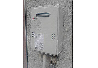 ガス給湯器交換工事　滋賀県大津市　GQ-1639WS