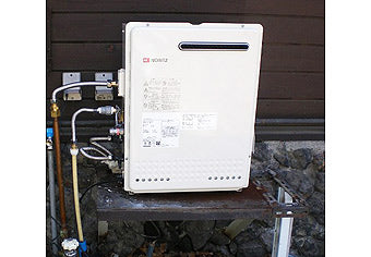 ガス給湯器交換工事　長野県北佐久郡　GT-2450SARX-BL