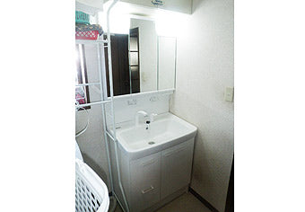 洗面化粧台交換工事　東京都西東京市　FTVH-755SY+MAJX-753TZPU