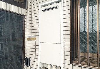 ガス給湯器交換工事　東京都中野区　RUK-V1610BOX-E - After