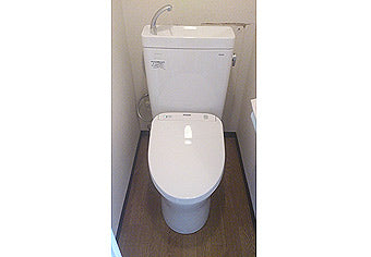洋式便器交換工事　神奈川県横浜市　CS597BM+SH597BA