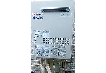 ガス給湯器交換工事　神奈川県横浜市　GQ-C2034WS　BL-set