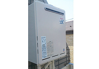 ガス給湯器交換工事　東京都大田区　RUF-A1610SAW-A-set