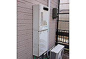 ガス給湯器交換工事　滋賀県守山市　RUF-E2004SAW(A)-set - Before