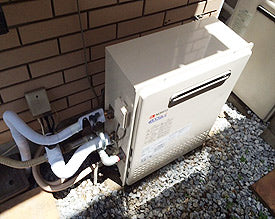 ガス給湯器交換工事　神奈川県横浜市　GT-C2452SARX　BL-set-sale