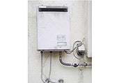ガス給湯器交換工事　大阪府茨木市　RUX-A1610W-E-set - Before