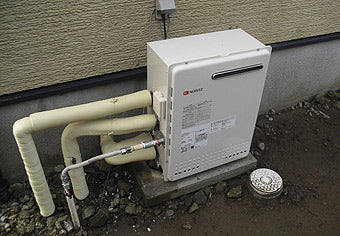 ガス給湯器交換工事　埼玉県加須市　GT-2450SARX-2BL-set