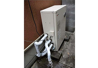 石油給湯器交換工事　京都府京都市　OTQ-4704AY
