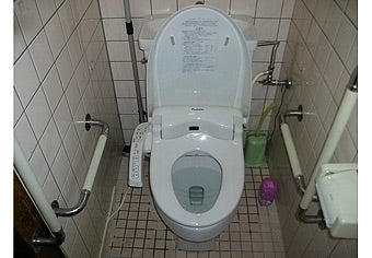 洗浄・暖房便座交換工事　滋賀県大津市　CH921SPF