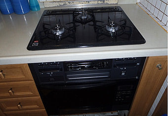 ビルトインガスコンロ交換工事　東京都中野区　N3GN2RSQ1(L/R) - After