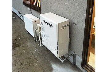 ガス給湯器交換工事　奈良県香芝市　GT-C2452ARX-2 BL-set