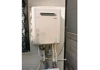 ガス給湯器交換工事　大阪府吹田市　RUF-E2405SAW-13A-set