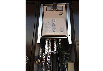ガス給湯器交換工事　岡山県岡山市　RUJ-V1611T(A)