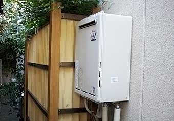 ガス給湯器交換工事　京都府京都市　RUF-A2400AW(A)-set