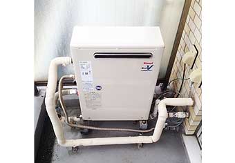ガス給湯器交換工事　東京都文京区　RUX-V2408G-set
