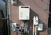 ガス給湯器交換工事　千葉県船橋市　GT-C2052SAWX-2 BL-set-13A - Before