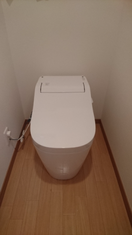トイレ交換工事　神奈川県川崎市中原区　XCH1401WS