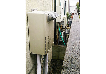 ガス給湯器交換工事　東京都国分寺市　RUF-E2405SAW-13A-set
