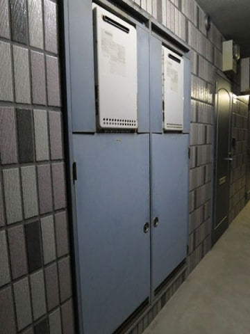 給湯器・PS金枠・ガス配管交換工事　福岡県福岡市博多区　GQ-1639WS-set - Before
