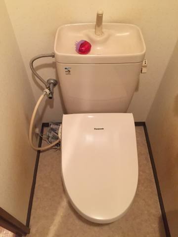 トイレ交換工事　奈良県奈良市　C-110PTU+DT-5800BL-BN8 - Before