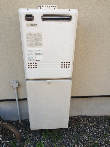 給湯器交換工事/配管カバー交換　千葉県大網白里市　RUF-A2400SAW-Aset13A - Before