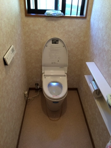 トイレ交換工事　福岡県北九州市小倉南区　YBC-S20S-DV-S628-BW1