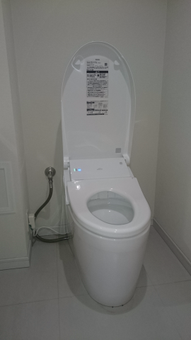 トイレ交換工事　神奈川県川崎市宮前区　CES9787F-NW1