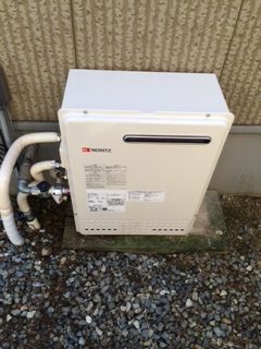 給湯器交換工事　大阪府岸和田市　GT-2450SARX-2-set13A