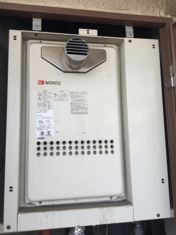 ガス給湯器 便座交換工事　兵庫県尼崎市　RUX-A2010T-E-set-13A - Before