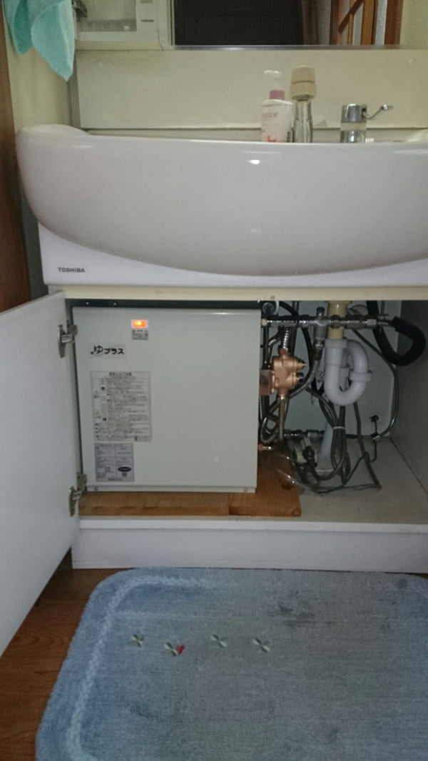 小型電気温水器交換工事　千葉県松戸市　EHPK-H25N2