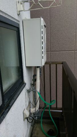 給湯器交換/ガス配管工事　大阪府泉大津市　GT-2050SAWX-2BL-set - After