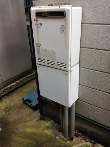 ガス給湯器 ガス給湯器交換工事　石川県金沢市　RUF-E2405SAW-A-set-13A - Before