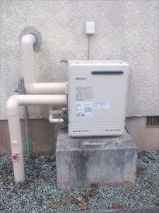 給湯器交換工事（ヒーター取り替え共）　山形県山形市　GT-2450ARX-2BL-set