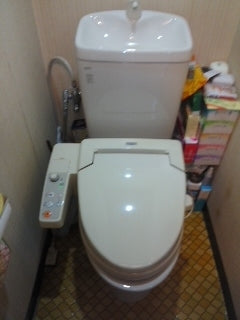 トイレ交換工事　東京都台東区　GBC-Z10HU-DT-Z181HU - Before