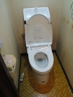 トイレ交換工事　東京都台東区　GBC-Z10HU-DT-Z181HU